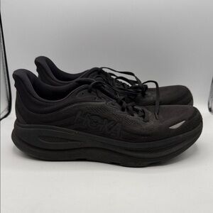 Hoka Bondi 9 Men's 14D All-Black Athletic Shoes S2